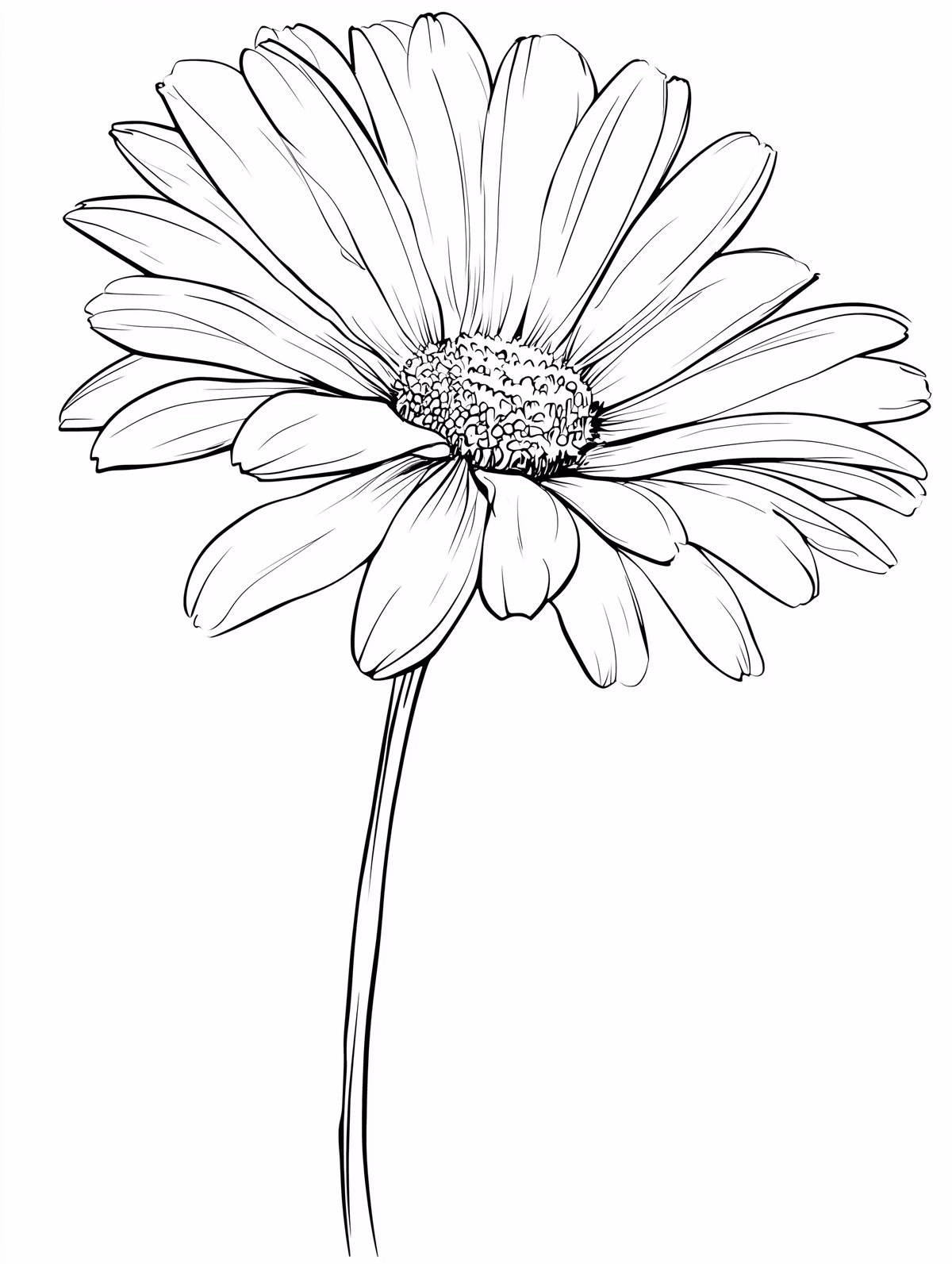 Gerbera Daisy Single Flower